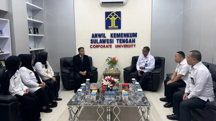 Kemenkum Sulteng Terima Kunjungan Kerja Tim BHP Makassar