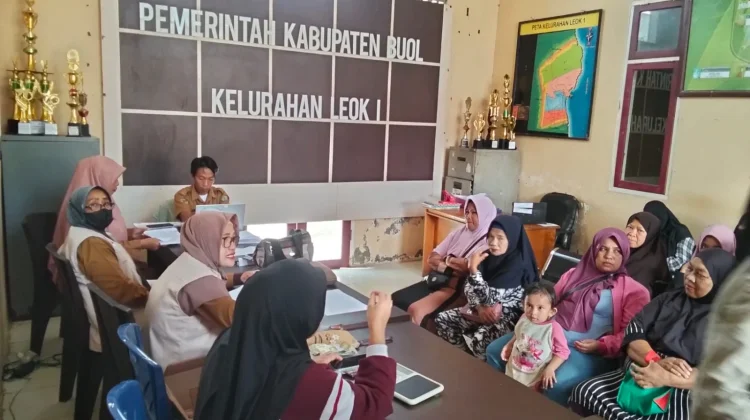 Kelurahan Leok I Intensifkan Himbauan Partisipasi Warga dalam Kegiatan Posyandu