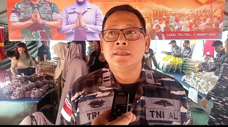Bazar Pangan Murah Ramadan TNI di Tolitoli Disambut Antusias Warga