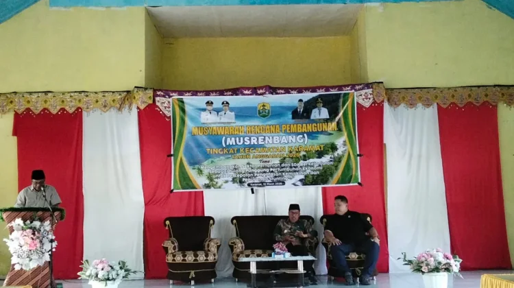 Musrenbang Kecamatan Karamat Bahas Penguatan Sektor Pertanian
