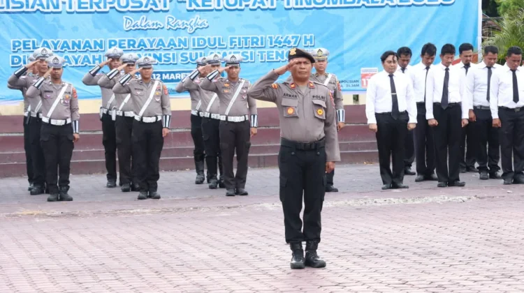 Polres Parigi Moutong Lakukan Pengamanan di 8 Pos yang Tersedia