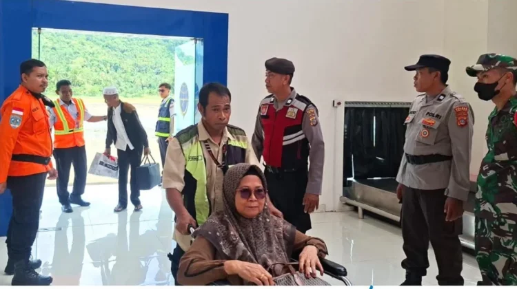 Pengamanan Mudik Bandara Tolitoli