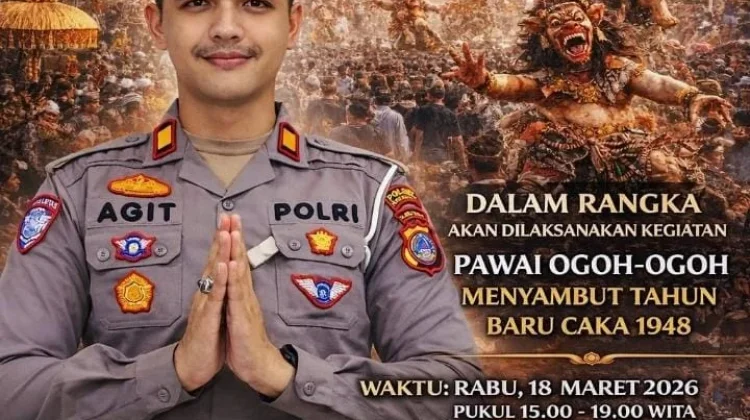 Polres Parigi Moutong Siagakan Personel Amankan Pawai Ogoh-Ogoh Tahun Baru Saka