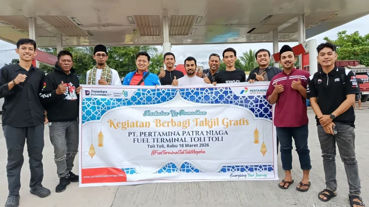PT Pertamina Fuel Terminal Tolitoli Bagikan 400 Paket Buka Puasa