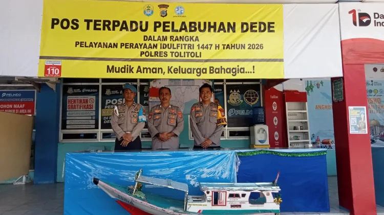 Posko Terpadu Pelabuhan Dede , Arus Mudik Aman Lancar