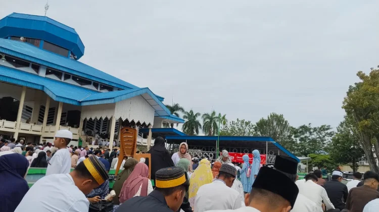 Shalat Idul Fitri Tolitoli Dipusatkan di Masjid