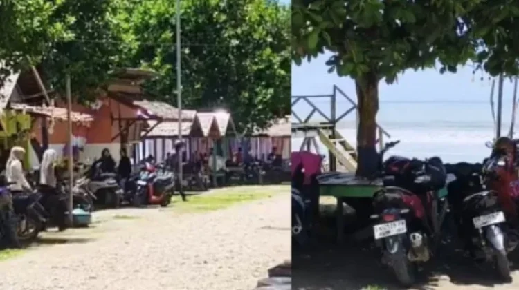 Libur Lebaran, Pantai Maninang Jadi Primadona Wisata diBuol