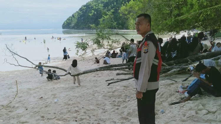Pengamanan Wisata Buol Diperketat, Pengunjung Pantai Membludak