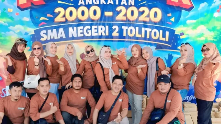 Alumni SMA Negeri 2 Tolitoli Bangga Perkuat Persatuan