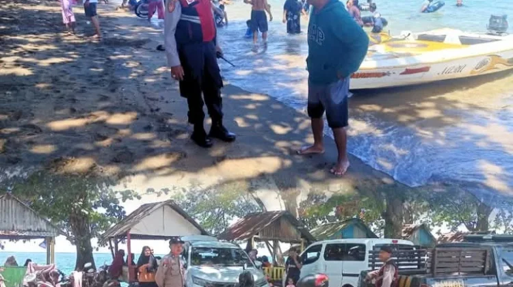Polres Tolitoli Tingkatkan Pengamanan Objek Wisata Selama Libur Lebaran