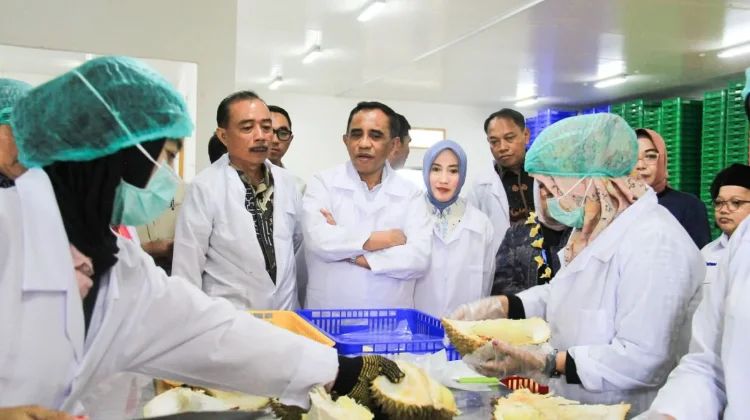 Pemkab Parimo Resmikan Packing House Durian Berstandar Ekspor