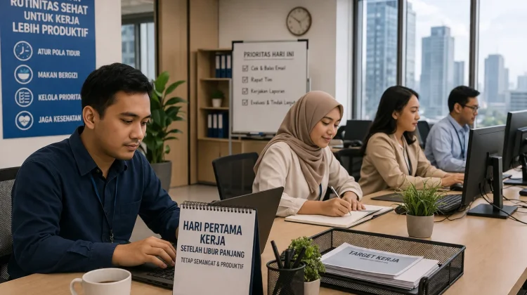 Tips Memulai Aktivitas setelah Libur Panjang agar Tetap Produktif
