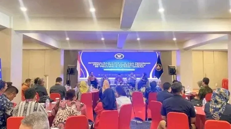 Bawaslu Parigi Moutong Ikuti Seminar Etik Penyelenggara Pemilu