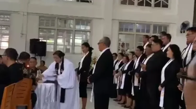 Ibadah Perjamuan Kudus Jumat Agung.