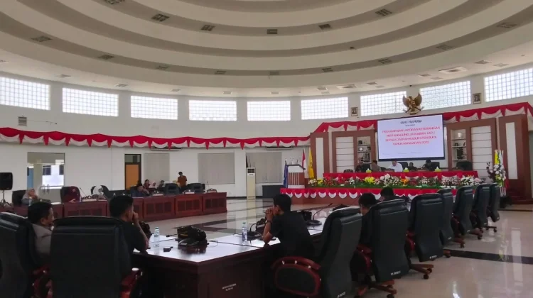 DPRD) Kabupaten Buol menggelar rapat paripurna (LKPJ) kepala daerah