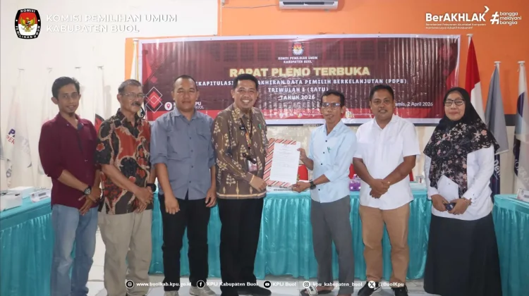 Dukcapil Buol Hadiri Pleno PDPB, Perkuat Sinergi Data Pemilih