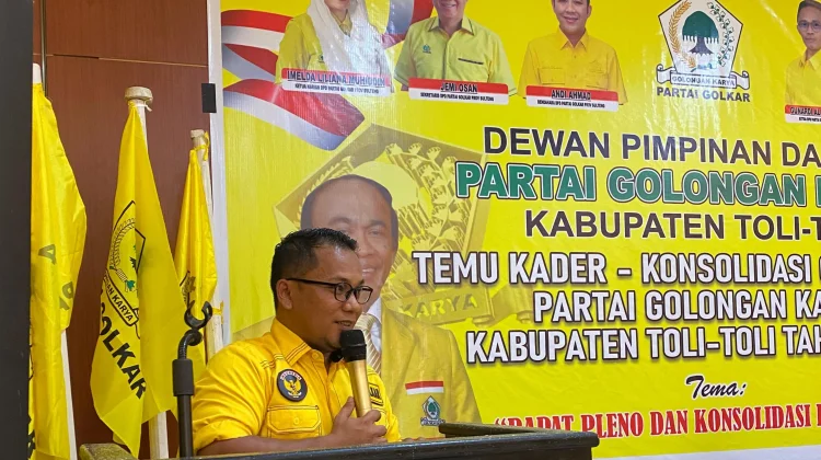 Risman Tegaskan Disiplin Kader dalam Konsolidasi Golkar