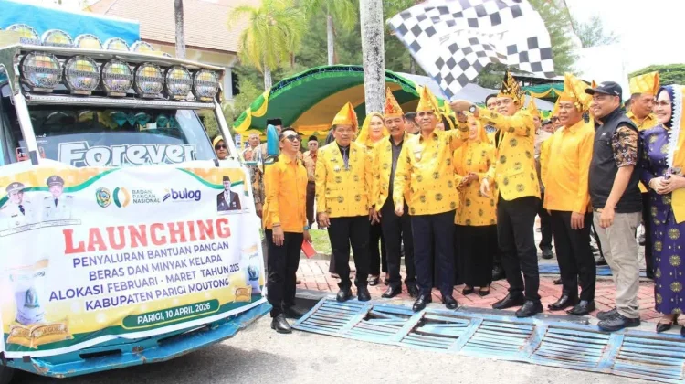 Pemda Parigi Moutong Launching Penyaluran CBP, Bantu Tekan Inflasi dan Ringankan B