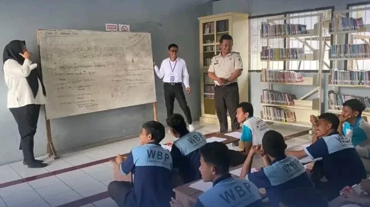 Lapas Tolitoli Gelar Paket A, Penuhi Hak Pendidikan Warga Binaan