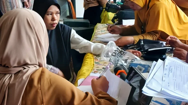 Warga Galang Sambut Baik Kegiatan Cek Kesehatan Gratis