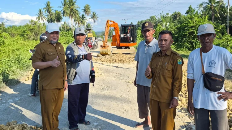 Pemkab Buol Percepat Perbaikan Jalan Poros Negeri Lama–Bukal