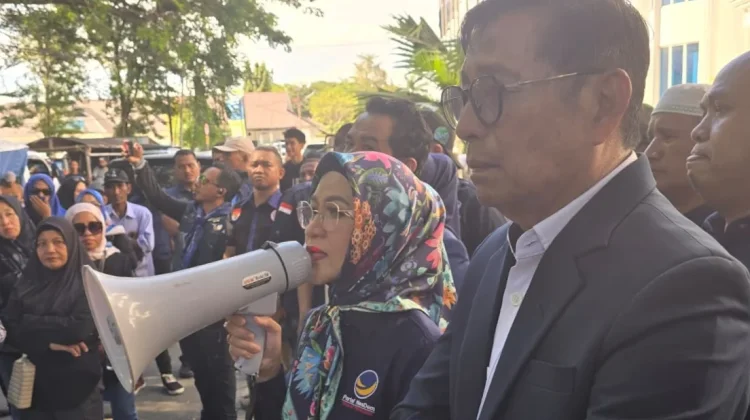 NasDem Sulteng Temui PWI Sampaikan Sikap Terkait Pemberitaan