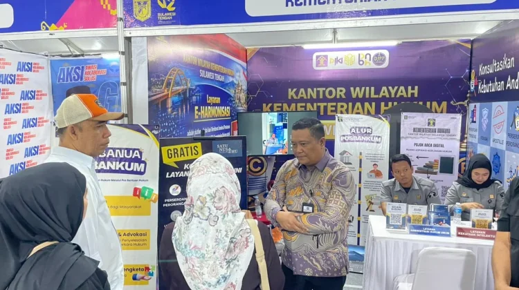 Layanan Hukum Terpadu Hadir di Semarak Sulteng Nambaso