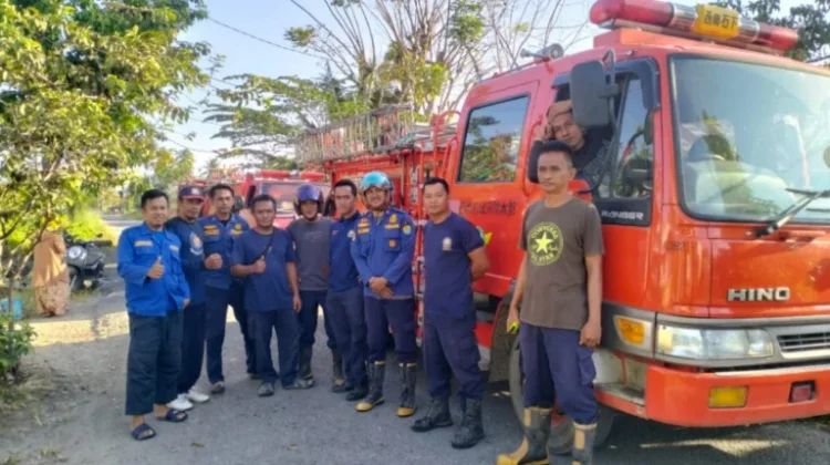 Damkar Buol Cepat Padamkan Kebakaran di Leok II, tanpa Korban