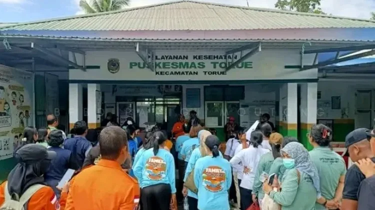 Simulasi Banjir Bandang Uji Kesiapsiagaan Puskesmas Torue