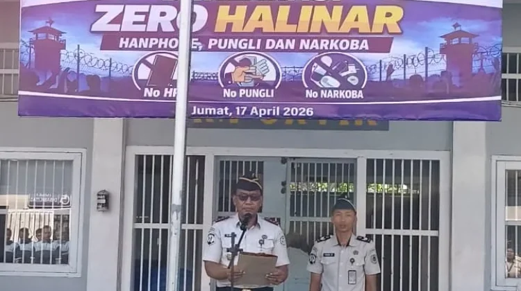 Lapas Kelas IIB Tolitoli Deklarasi Zero Halinar