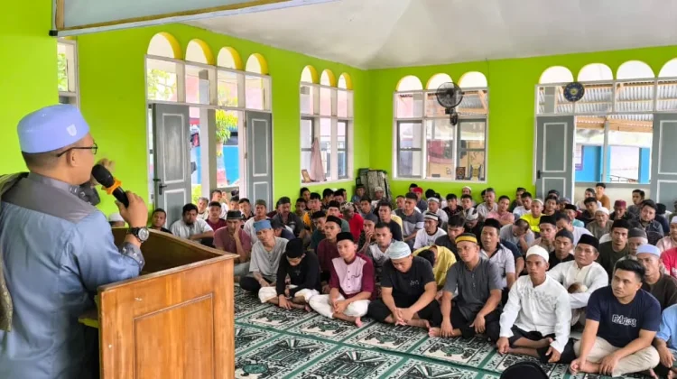 Pembinaan Keagamaan Rutin di Lapas Buol di Respons Positif Warga Binaan