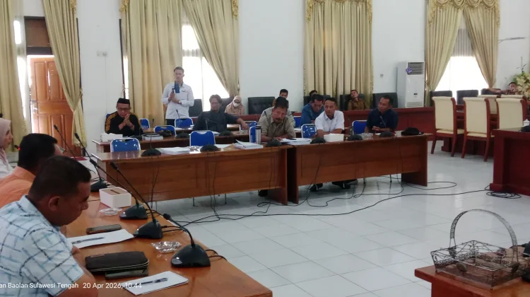 Rapat DPRD Tolitoli Bahas Serapan Beras Petani Lokal