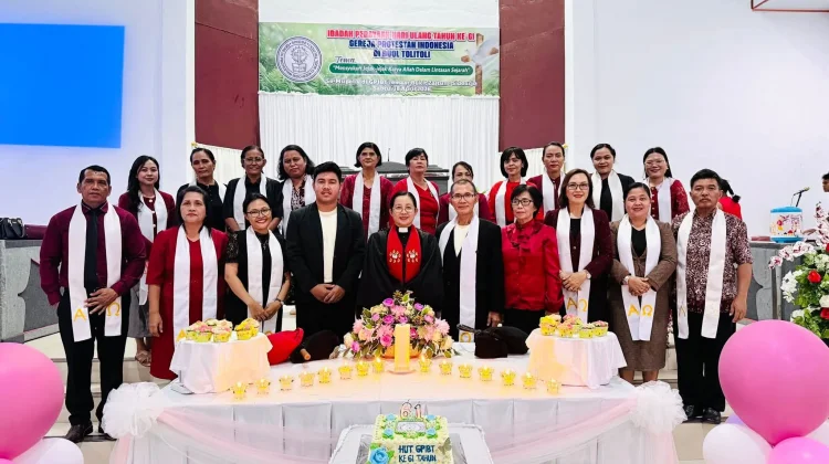 GPIBT Rayakan HUT ke-61, Perkuat Peran Pelayanan dan Toleransi di Tolitoli-Buol