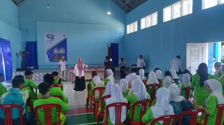 Bawaslu Buol Edukasi Pemilih Pemula di SMKN 1 Biau