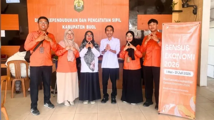 Disdukcapil Buol Dukung Penuh Pelaksanaan Sensus Ekonomi BPS