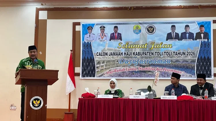 Bupati Tolitoli Resmi Melepas 228 Calon Jamaah Haji Tahun 2026