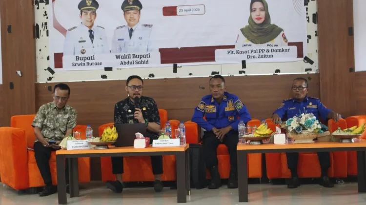 Sekda Parigi Moutong Buka Diklat Penguatan Kapasitas Satlinmas