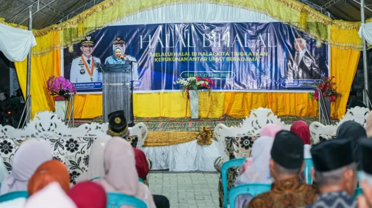 Halal Bihalal, Wagub Sulteng Ajak Perkuat Kerukunan dan Kualitas SDM