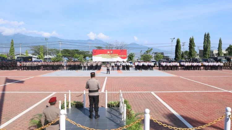 Polda Sulteng Gelar Apel Pasukan Antisipasi Dinamika Situasi Global 2026