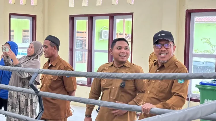 Wakil Bupati Buol Tinjau Bantuan Sarana Tinju dari Kemenpora