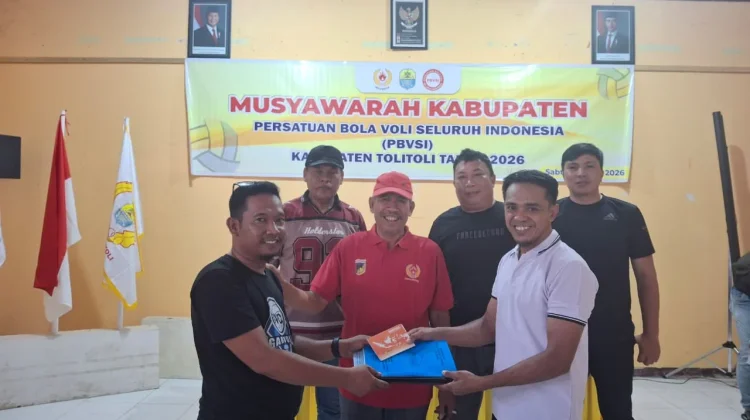 Kepengurusan Baru PBVSI Tolitoli Diharapkan Dongkrak Prestasi Voli