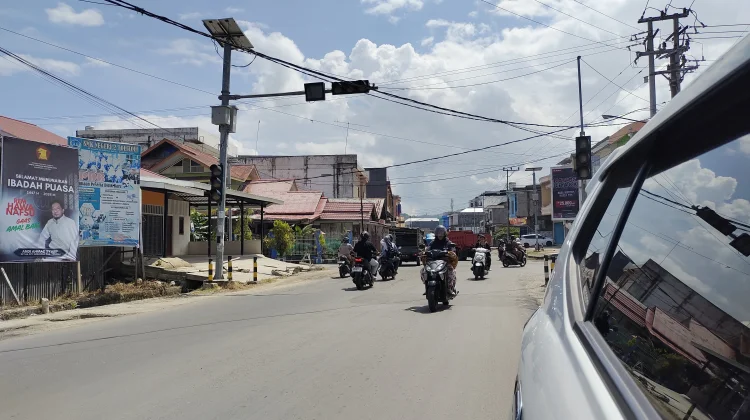 Warga Keluhkan Traffic Light Rusak di Simpang Lonti Tolitoli