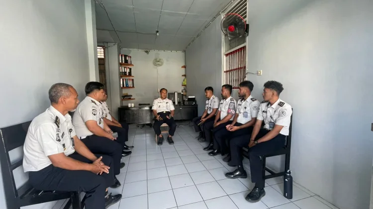 Kalapas Tolitoli Tekankan Disiplin dan Kinerja Pegawai Lapas