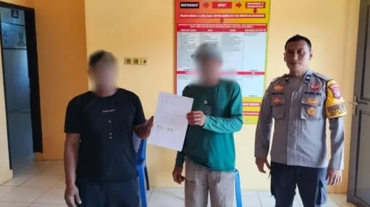 Polisi Mediasi Kasus Pengancaman di Desa Dungingis jalan Damai