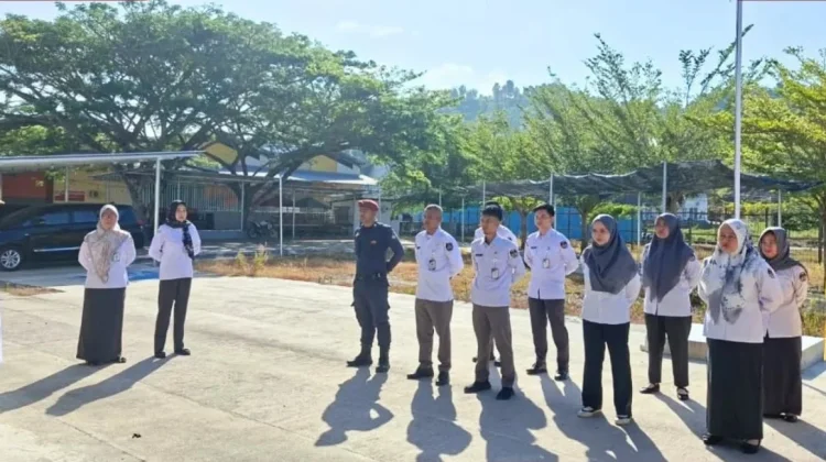 KPU Tolitoli Gelar Apel Rutin Disiplin Pegawai Profesional