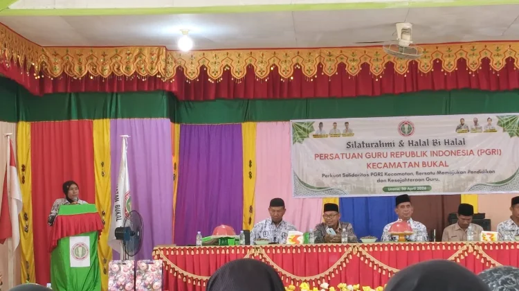 Halal Bihalal PGRI Bukal 2026: Perkuat Sinergi dan Kesejahteraan Guru