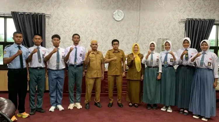 Bupati Parigi Moutong Lepas Peserta Seleksi Paskibraka Tingkat Provinsi