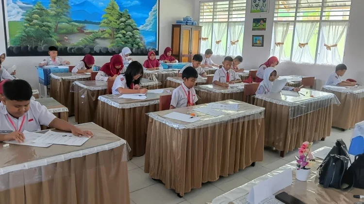 Ribuan Siswa SD Toli-Toli Ikut UAS