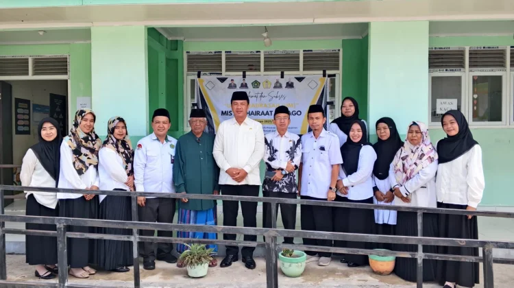 Kanwil Kemenag Sulteng Tinjau Ujian Madrasah di Parigi