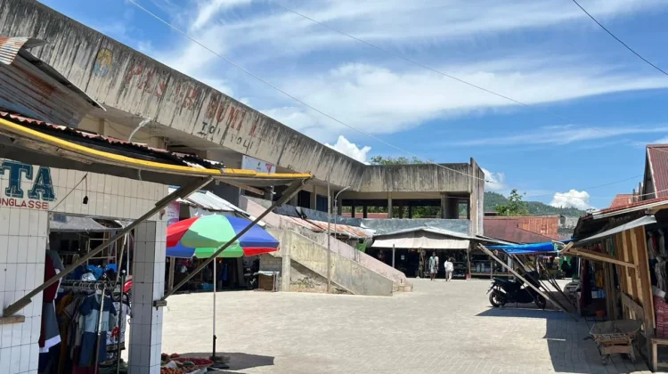 Pasar Bumi Harapan Tolitoli Mulai Bangkit, Pedagang Kembali Ramai